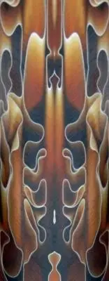 Amber Water BTW4Mini Acrylic Mini Knife Scale 3/16" x 1" x 6"