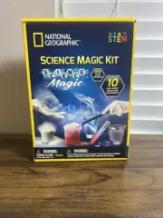 NATIONAL GEOGRAPHIC Science Magic Kit STEM 10 Easy Magic Tricks