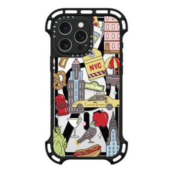 iPhone 16 Pro Max Ultra Bounce Case MagSafe Compatible New York by Megan McKean