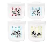 Pyrex Mickey MausePlatinum Silicone Food Grade Reusable Bag Set Of 4 NEW $20each