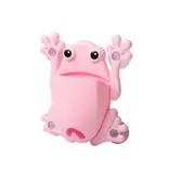 5PCS Cute Frog Combination Toothbrush Holder with Suction Cup