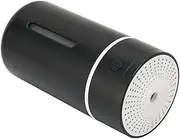 Portable Humidifiers for Travel Super Quiet Mini USB Humidifier with 2 Mist Modes for Car, Office, Room, Bedroom, Colorful Ambient Light (Black)