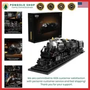 Big Boy Locomotive Building Block Set Articulated Steam Train Display Kit Gift