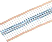 uxcell 30Pcs 3.3 Ohm Resistor, 2W 1% Tolerance Metal Film Resistors, Lead, 5 Bands for DIY Electronic Projects and Experiments