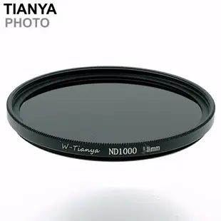 Tianya薄框ND110減光鏡72mm減光鏡(減10格降1/1000)ND1000減光鏡ND1000濾鏡ND1000