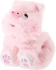 KONTONTY Cute Animal Plush Slap Bracelet Adorable Stuffed Slap Bracelet for Party Favor for Birthdays Halloween Easter Classroom Prizes Fuzzy and Comfortable Wear