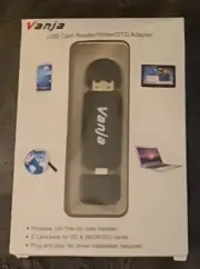 Vanja SD Card Reader, Micro USB OTG Adapter and USB 2.0 Portable Memory Card Rea