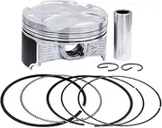 Motorcycle Accessories Cylinder STD Size 76mm Piston Rings Full Kit For CBR250 CRF250L 2011-2014(1 Set 76mm)