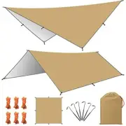 BABYELF waterproof tarp camping tarp tent awning UV cut compact water repellent
