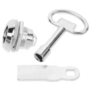 Cabinet Door Lock Triangle Socket Spanner Electrical with Key Baby