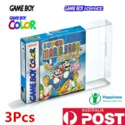 3Pcs Game Cartridge Cover Protector Case Nintendo Game Boy GBA Display Boxed