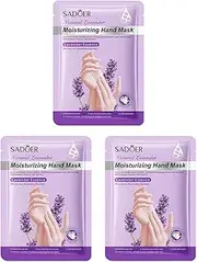 3Pcs Moisturizing Hand, Smooth Touch Refreshing for Cracked Heel Callus for Women Men, Lavender