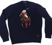 Polo Ralph Lauren Men’s Teddy Bear Cotton Blend Sweater Size Small Brand New
