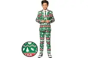 Christmas Green Nordic Boys Suitmeister