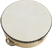 Tambourine for Adults Hand Held Drum Bells Metal Percussion Musical Educational Instrument
