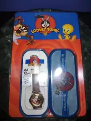 Rare Brand New VTG LOONEY TUNES Armitron Mel Blanc Voice Watch Taz NOS