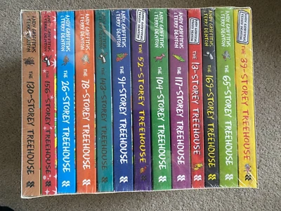 The Storey Treehouse Series Collection Book Sets 13 Books by Andy Griffiths 1-13