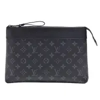 在飛比找Yahoo奇摩購物中心優惠-LV M82543經典Pochette Voyage Sou