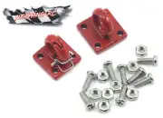 Yeah Racing 1/10th Four Bolt Tow Ring (Red) (2) YEA-YA-0462RD