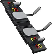 Push Up Board Fitness, Strength Training Equipment, Multi-Functional Pushup Board, (White/black) 24.8x9.06x1.57 Inches for Floor Fitness Chest Muscle Exercise