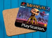 Medievil 2 PLAYSTATION Psx Coaster Wood Wooden Coasters