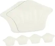 SOESFOUFU 3 Pairs Non-slip Heel Pad Shoes Too Big Inserts Shoe Tongue Pads for Men Boot Heel Replacement Boot Cushion Cushion Grip Beige Cloth