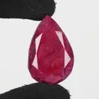 Natural 102.8 Ct. African Top Quality Red Ruby Pear Cut Loose Gemstone