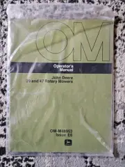 John Deere 39 and 47 Rotary Mower Deck Operator's Manual