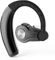 Zenly Bluetooth Wireless Headphone Support Two Devices Noise Reduction Headset Business Car Drive Handsfree Earphone with Mic (Color : Silver Gery)
