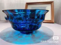 在飛比找Yahoo!奇摩拍賣優惠-日本TSUKIYONO月夜野工房 手作琉璃 抹茶碗 建水 超