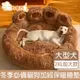 【DOG狗東西】貓狗窩冬季必備大型犬加絨寵物睡墊 2XL 棕