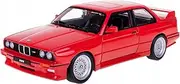 1988 3 Series M3 E30 Red 1/24 Diecast Model Car by Bburago 21100RD