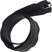 COHEALI Black Zipper Dress Jacket Black Jean Jacket Separating Jacket Zipper Metal Zip Ties Metal Zipper Tailor Sewing Tool Down Zipper Tailor Tool for Clothes Clothing Slider Cell Phone