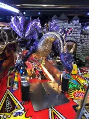 AWESOME!! New Medieval Madness or Remake Pinball Machine Dragon Ramp Mod (MMR)