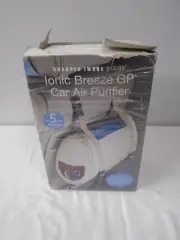 Shaper Image Ionic Breeze GP Car Air Purifier with UV Light Model No. S1710 NEW