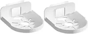 Cabilock 2pcs No Drilling Wall Mount Storage Rack for & Speakers Heavy Duty Bracket Bathroom & Indoor Use Easy Installation