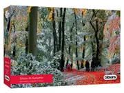 Gibsons Snow in Autumn Adult Jigsaw Puzzle 636 Pieces (GIB040579)