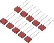 uxcell 15Pcs DIP Mounted Miniature Square Slow Blow Micro Fuse for Electronic Parts PCB LCD Repair, T5A 5A 250V, Red