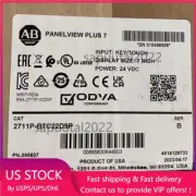 Allen Bradley 2711P-B7C22D9P HMI PanelView Pl 7 Color Key Touch US Free Tax