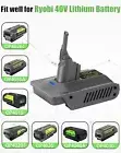 Adapter for Ryobi 40V Lithium-Ion Battery to For Dyson V7+V8 Battery SV10 SV11