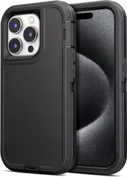 For iPhone 15 Pro Max Shockproof heavy duty case Cover