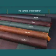 Cowhide Oil tanned Crazy horse leather craft Diy material retro Pull up style