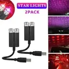 Car Interior Roof Atmosphere Starry Sky Night Projector Lamp USB LED Star Light