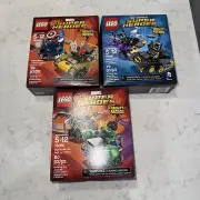 LEGO Marvel Super Heroes Mighty Micros: Hulk vs. Ultron (76066) NEW Sealed Lot