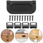 5 Pcs Spring Loaded Access Panel Handles Drawer Door Low Profile
