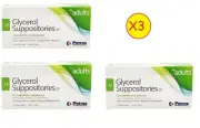 Glycerol (Glycerin) Adults Suppositories BP Petrus 12 Pack X 3 Packs Best Price