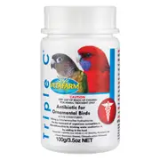 Vetafarm Triple C Broad Spectrum Antibiotic for Ornamental Birds 100g