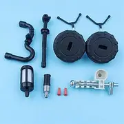 Chain Adjuster Tensioner Gas Fuel Oil Line Tank Cap Vent Filter Kit for Stihl 018 MS180 017 MS170 MS 170 180 Chainsaw