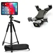 Universal 60" Tripod Floor Stand Holder Adjustable Gooseneck For iPad Tablet