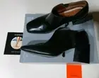 NEW Vionic® Linda Heel Shootie Black Croc Leather Women's 8.5 (UK 6.5 EUR40)